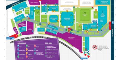 Térkép Melbourne Showgrounds