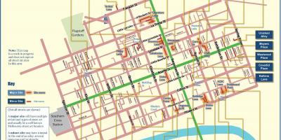 Melbourne térkép