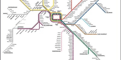 Melbourne ptv térkép