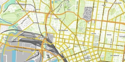 Térkép Royal Melbourne-i kórházban